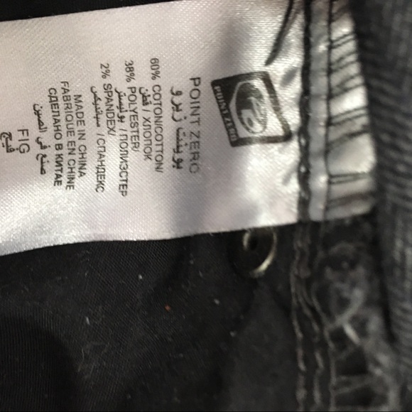 Men’s dark gray point zero jeans - Picture 7 of 10